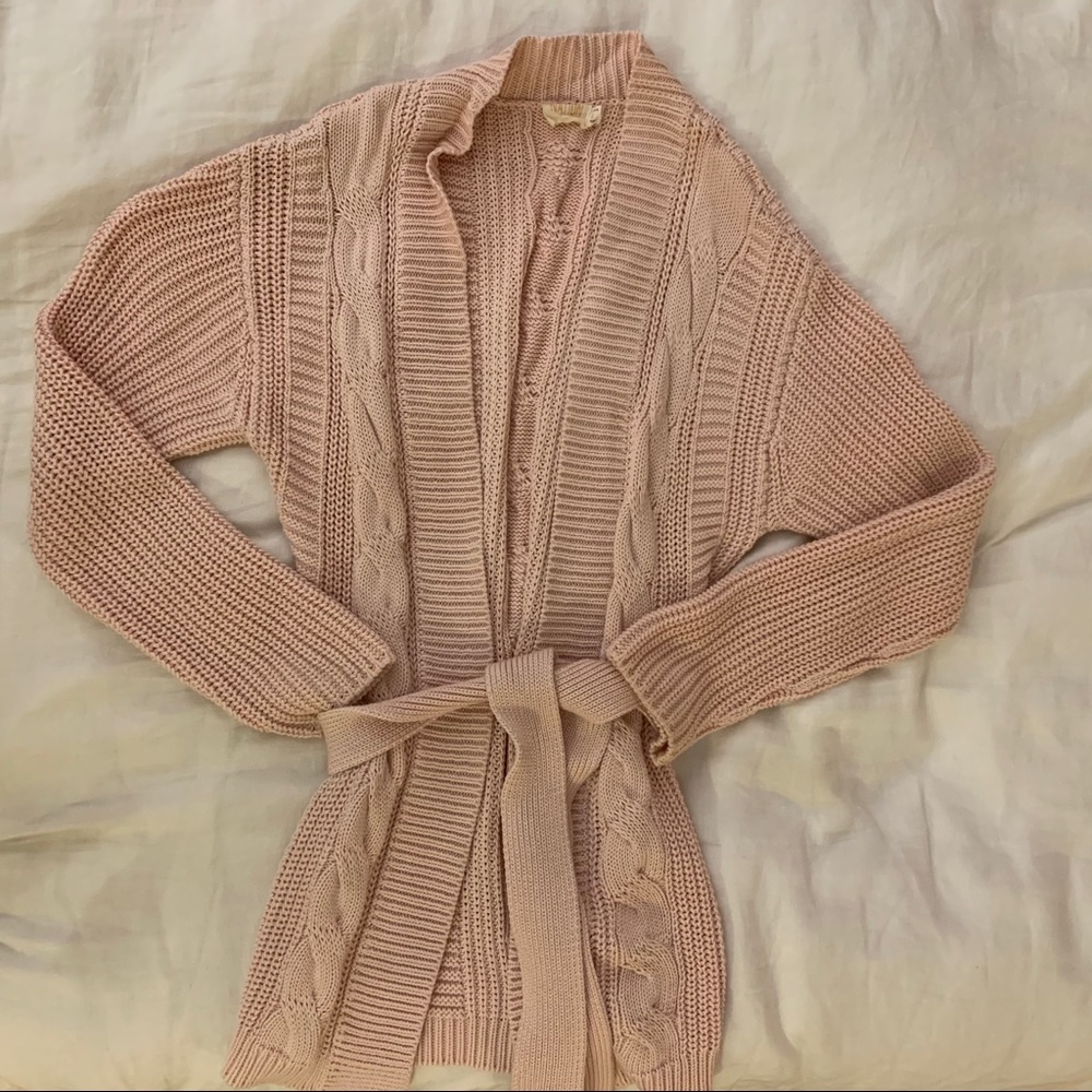 Nation LTD Long Belted Cardigan